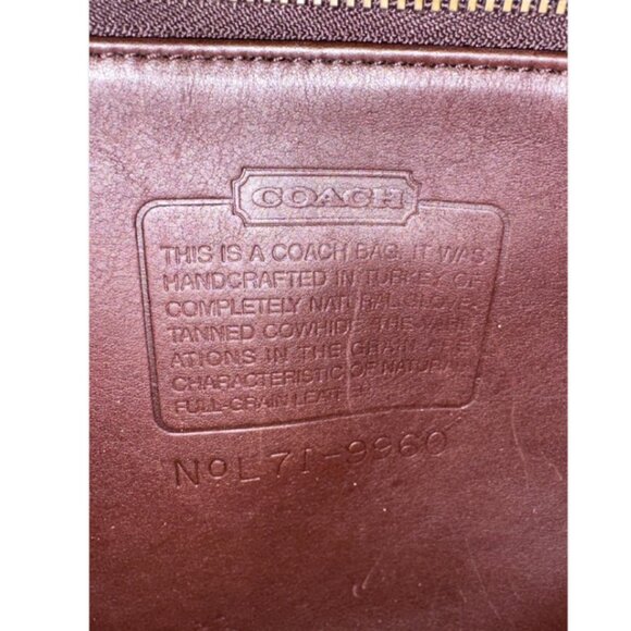 Coach 90’s Vintage Mahogany Brown Mini Leather Backpack 9960 main image 6